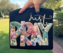 Load image into Gallery viewer, Just Pray 1 - Faux Yarn Crochet