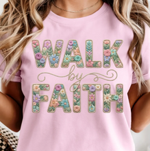 Load image into Gallery viewer, Walk by Faith - Faux Yarn Crochet