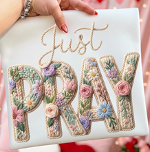 Load image into Gallery viewer, Just Pray - Faux Yarn
