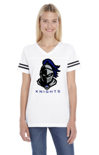 Load image into Gallery viewer, Ladies Jersey vneck
