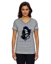Load image into Gallery viewer, Ladies Jersey vneck
